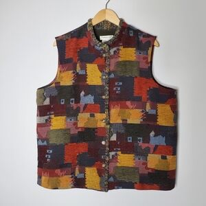 Cold Water creek lined casual vest in Excellent used condition Size XXL